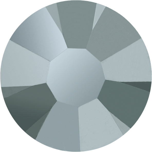 Preciosa Flatback crystal No Hotfix - Jet Hematite
