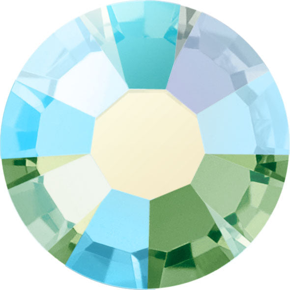 Preciosa Flatback crystal No Hotfix - Peridot AB