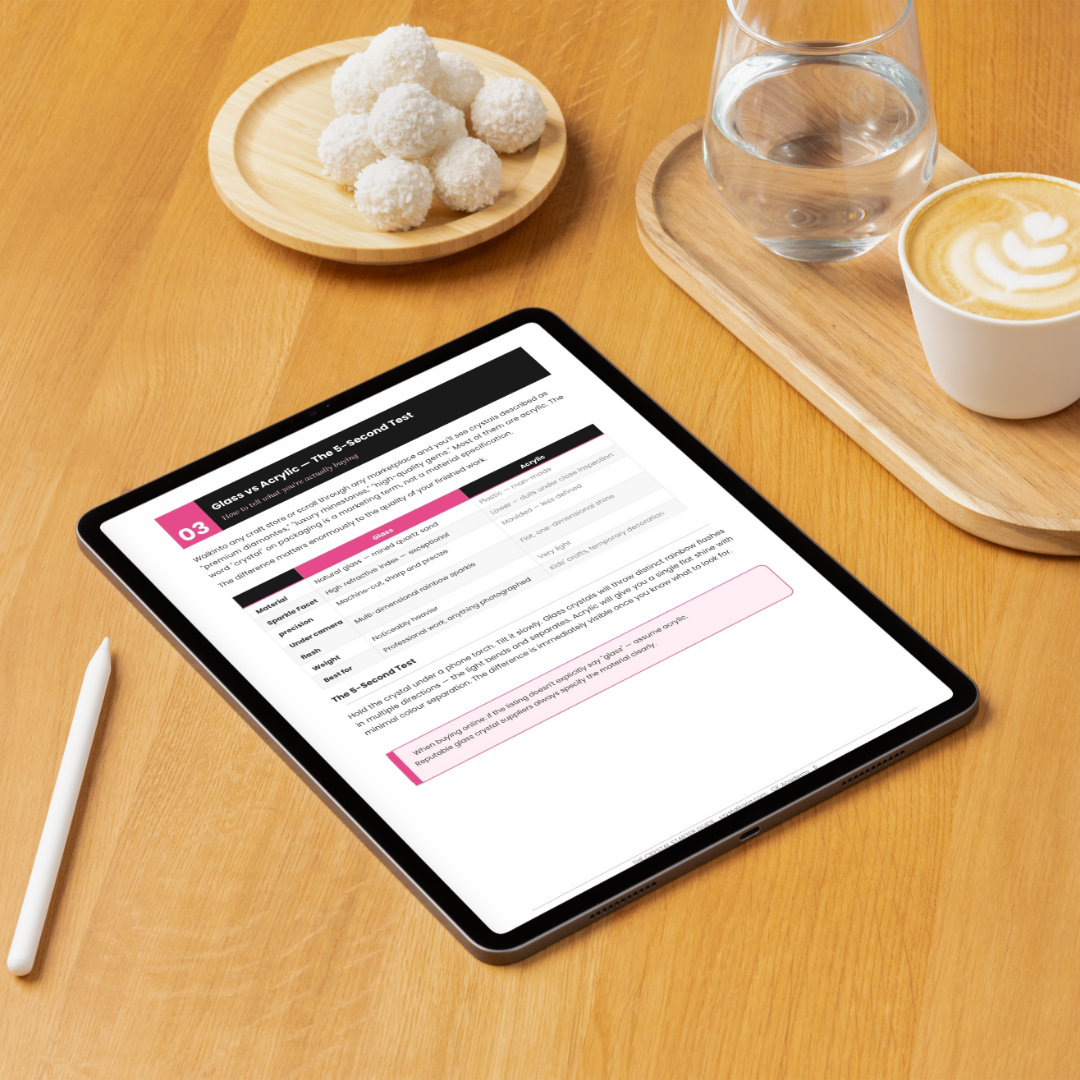 FREE The Crystal Starter Guide: 5 Things Every Crystal Maker Needs to Know