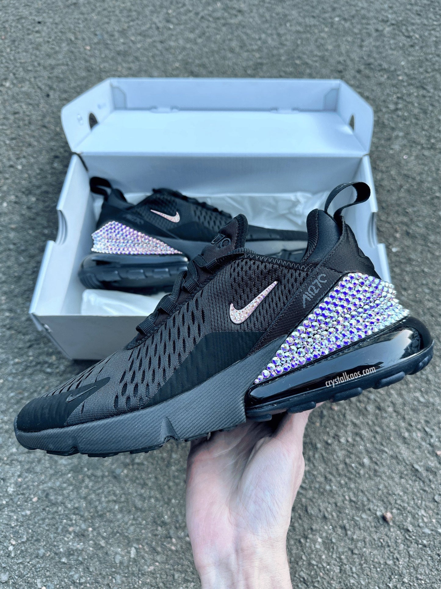 Crystal Nike Air Max 270 - Black