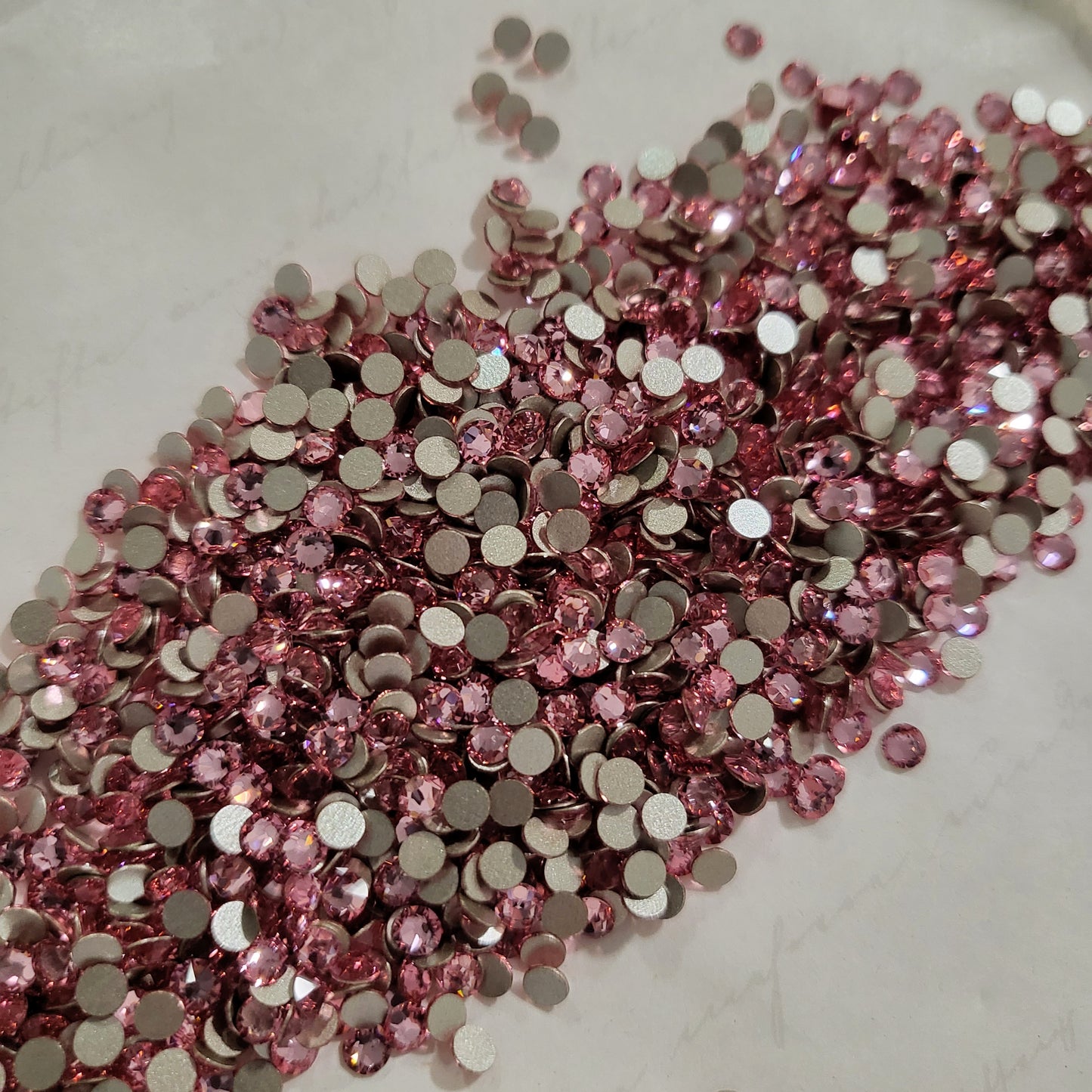 2088 SWAROVSKI Crystal Flatback No-Hotfix - Lt Rose