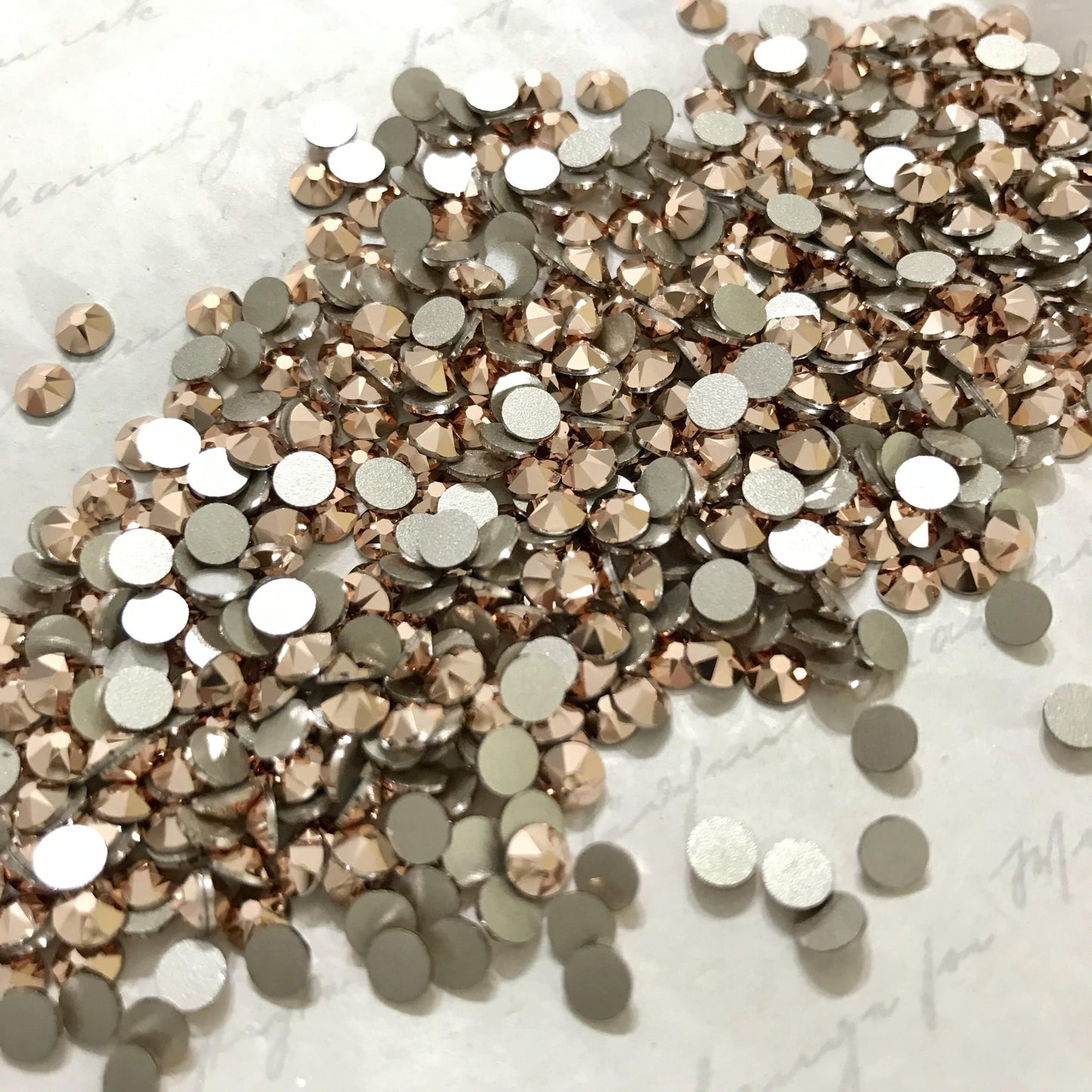 2088 SWAROVSKI Crystal Flatback No-Hotfix - Rose Gold - It's Crystalicious®
