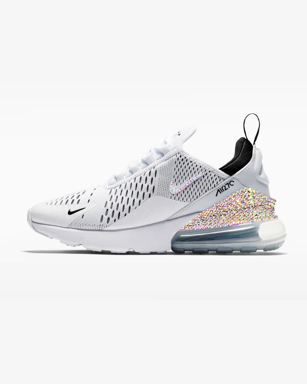 Crystal Nike Air Max 270 - White/Black