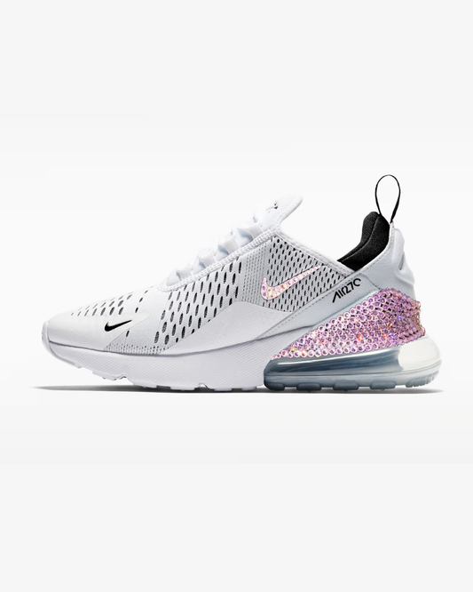 Crystal Nike Air Max 270 - White/Black