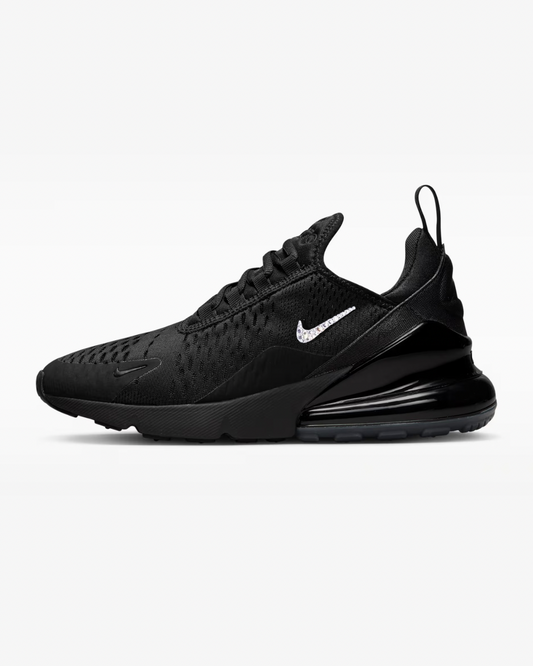 Crystal Nike Air Max 270 | Swoosh/AIR Logos - Black