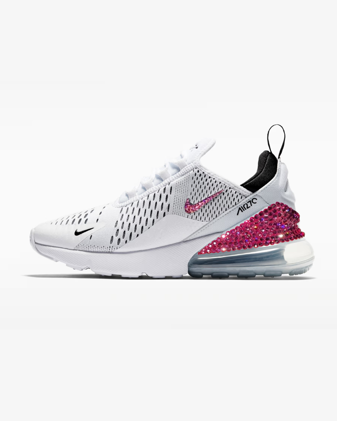 Crystal Nike Air Max 270 - White/Black