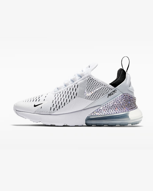 Crystal Nike Air Max 270 - White/Black
