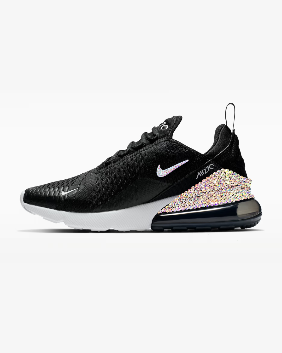 Crystal Nike Air Max 270 - Black/White.