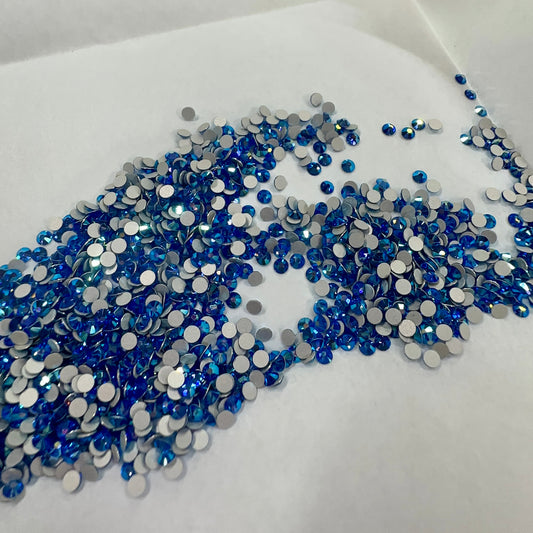 Preciosa Flatback crystal No Hotfix - Sapphire AB