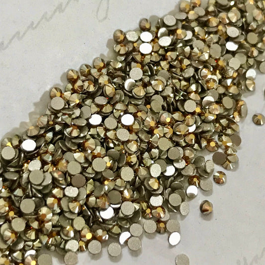 2058 & 2088 SWAROVSKI Crystal Flatback No-Hotfix - Metallic Sunshine