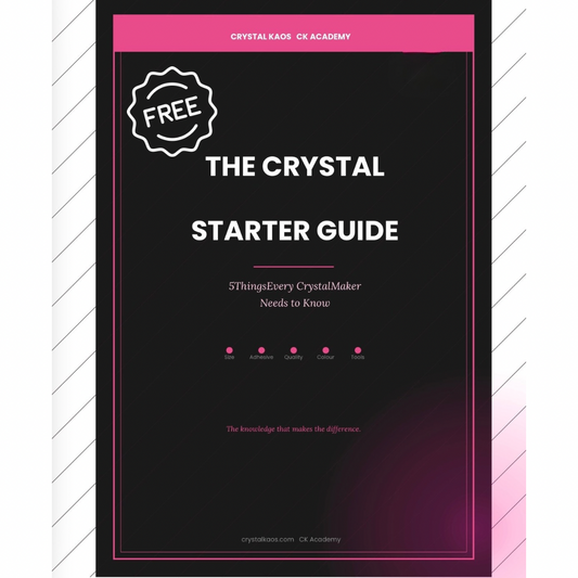 FREE The Crystal Starter Guide: 5 Things Every Crystal Maker Needs to Know