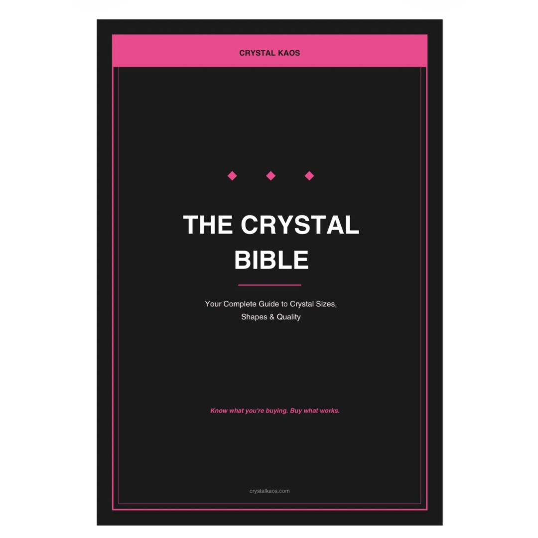 The Crystal Bible: Your Complete Guide to Crystal Sizes, Shapes & Quality