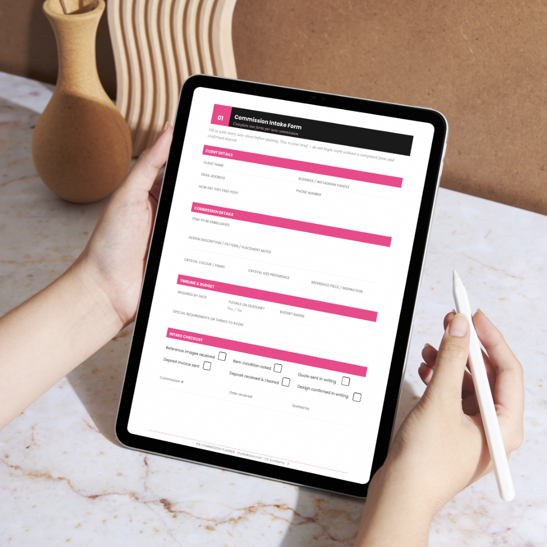 The Commission Planner: Run Your Crystal Commissions Like a Professional