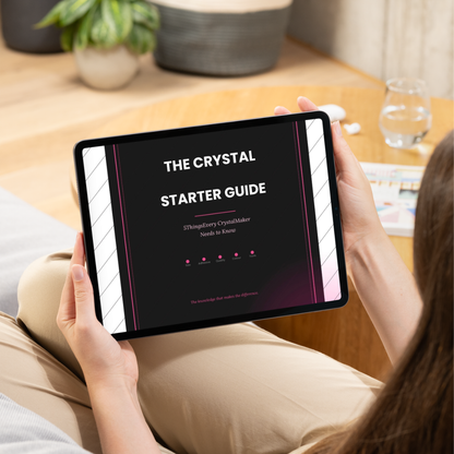 FREE The Crystal Starter Guide: 5 Things Every Crystal Maker Needs to Know