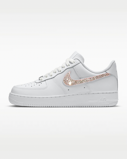 Crystal Nike Air Force 1 — Swoosh Edition