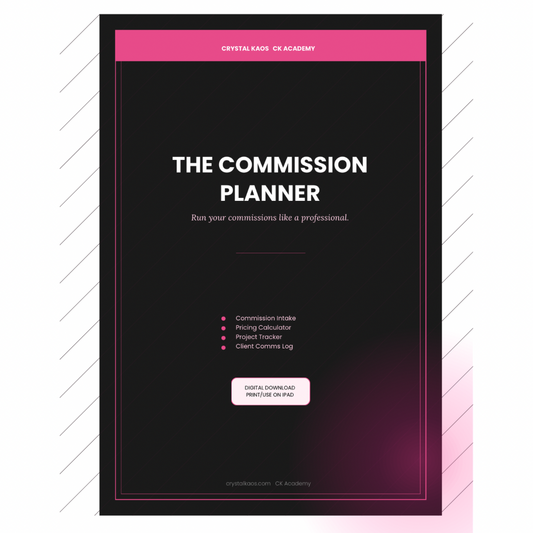 The Commission Planner: Run Your Crystal Commissions Like a Professional