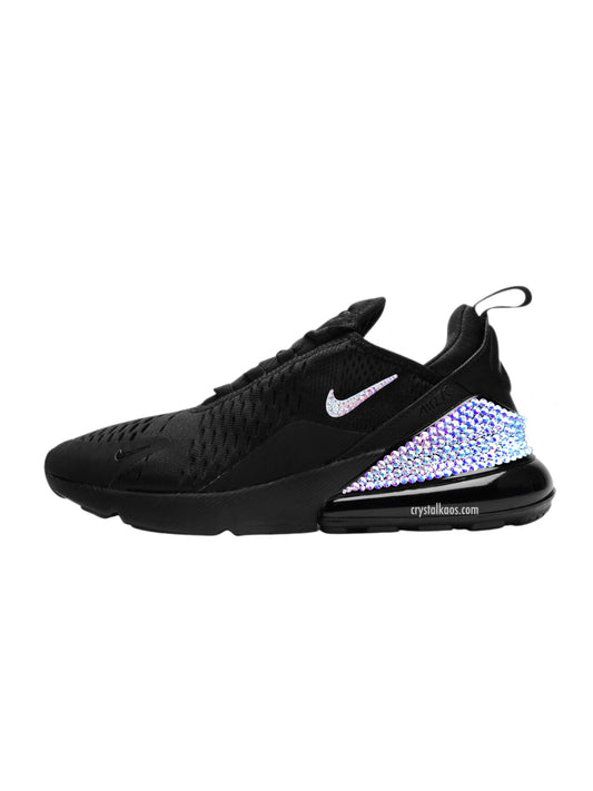 Bling Nike Black Air Max 270 embellished with Crystals.