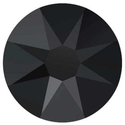 2088 SWAROVSKI Crystal Flatback No-Hotfix - Jet Unfoiled - It's Crystalicious®