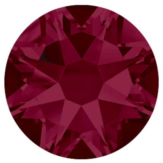 2088 SWAROVSKI Crystal Flatback No-Hotfix - Ruby - It's Crystalicious®